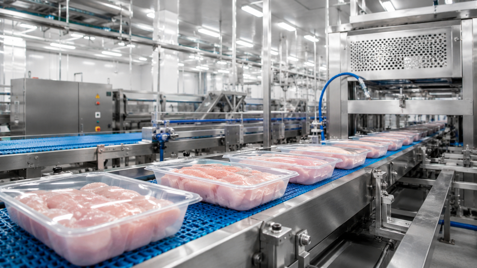 Food processing line
